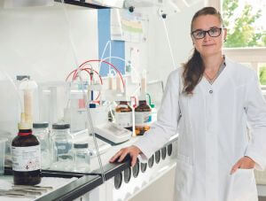 Dr.Ehrenstorfer scientist in lab